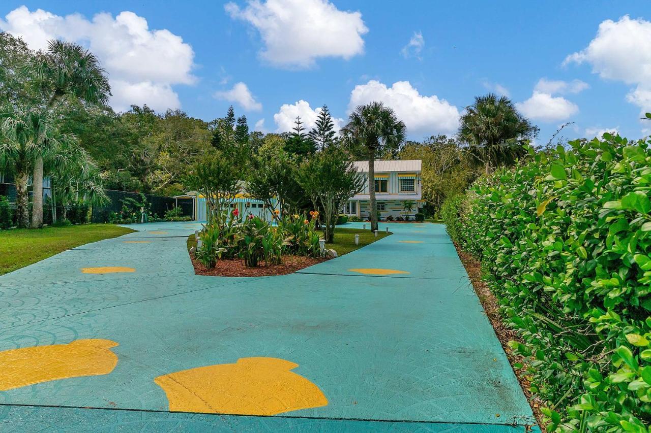 ウィーキ・ワチーPams Mermaid House With Riverfront Yard And Lanai!アパートメント エクステリア 写真